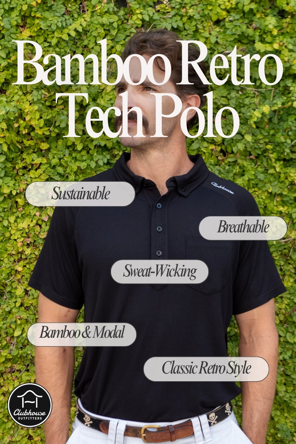 Retro Tech Polo BAMBOO